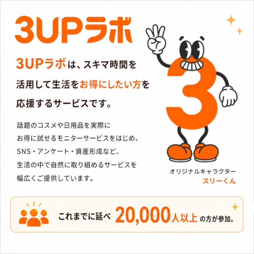 3UPラボとは